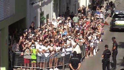 Letizia hace un guiño a la moda  adlib en Ibiza con un vestido de estreno