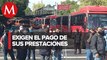 Policías y bomberos de CdMx protestan en Insurgentes; exigen pago de salarios