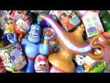 Aladdin Surprise toys Ben and Holly egg Elena LOL Dolls Kinder Playdoh Peppa aladdin 2019 toys review