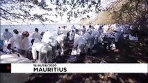 Mauritius is racing against time to reduce oil spill damage