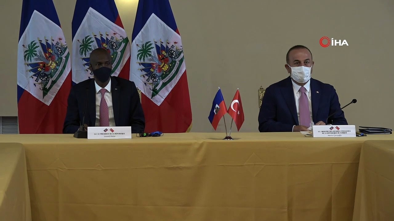 - Dışişleri Bakanı Çavuşoğlu ve Haiti Devlet Başkanı Moise heyetler arası görüşme gerçekleştirdi