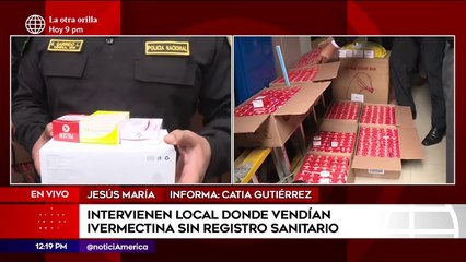 Intervienen local donde vendían Ivermectina sin registro sanitario | Primera Edición (HOY)
