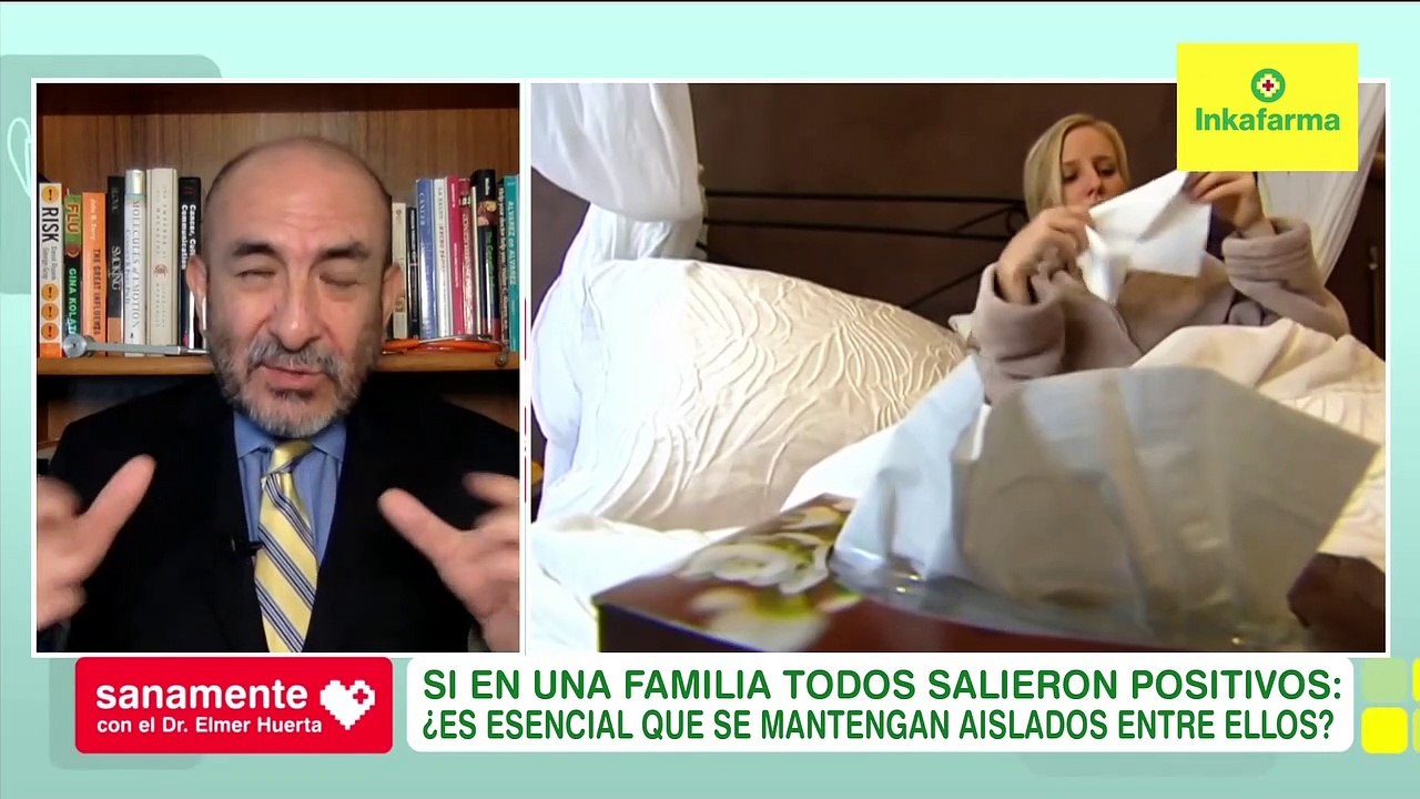 ¿Debemos aislarnos entre nosotros si somos positivos? | Sanamente con el Doctor Elmer Huerta (HOY)