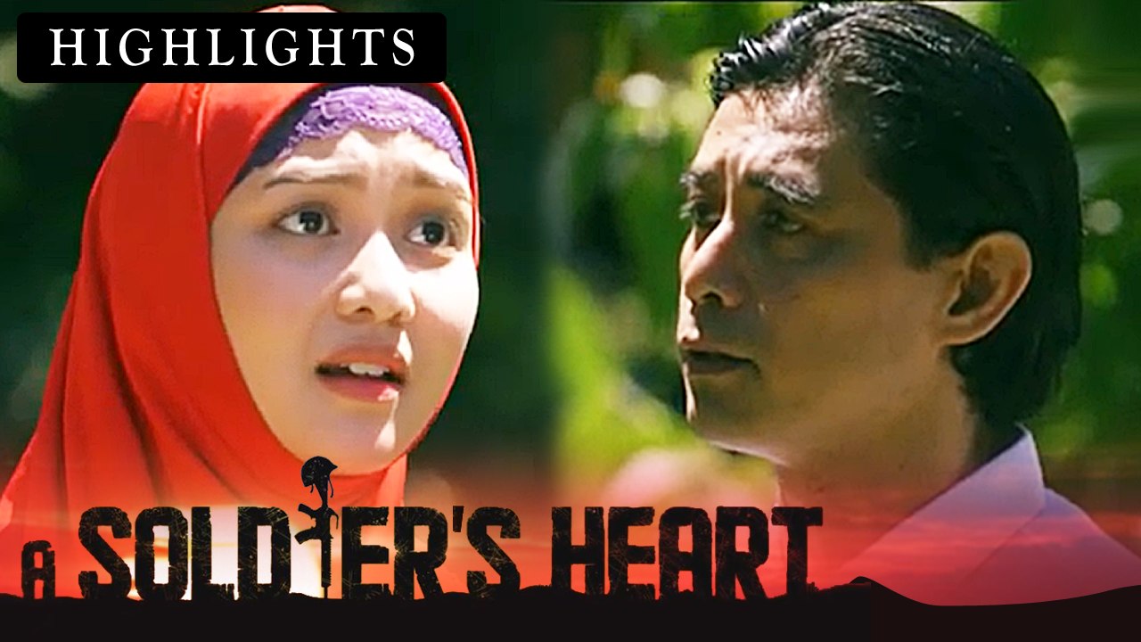 Isabel sees her dad talking to Saal | A Soldier's Heart