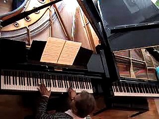 Rondo - W.A.Mozart (K.15 hh) - Loso Linkshanderklavierschule Band III-3 - grand piano by Geza Loso