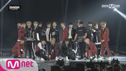 [2015MAMA] 몬스타엑스(MONSTA X) X 세븐틴(SEVENTEEN) _ 주헌RAP+Collabo Dance