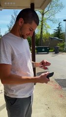 Man Receives EnChroma Glasses for His Birthday