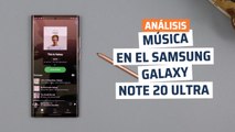 Samsung Galaxy Note 20 Ultra - Música