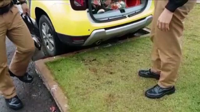 Mulher é flagrada por câmeras enquanto realizava furto no Supermercado Irani