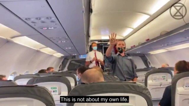 Extinction Rebellion Protested Various Airports Across The Country