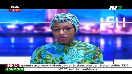 JT BAMBARA 19H30  DU 17 AOÛT 2020