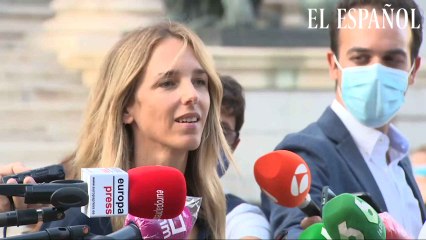 Comparecencia de Cayetana Álvarez de Toledo tras su destitución