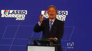 Guillermo Lasso aceptó la candidatura para la Presidencia de la República