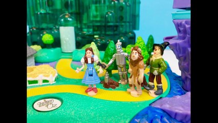 Miniature WIZARD OF OZ Toy Playset Figures Story