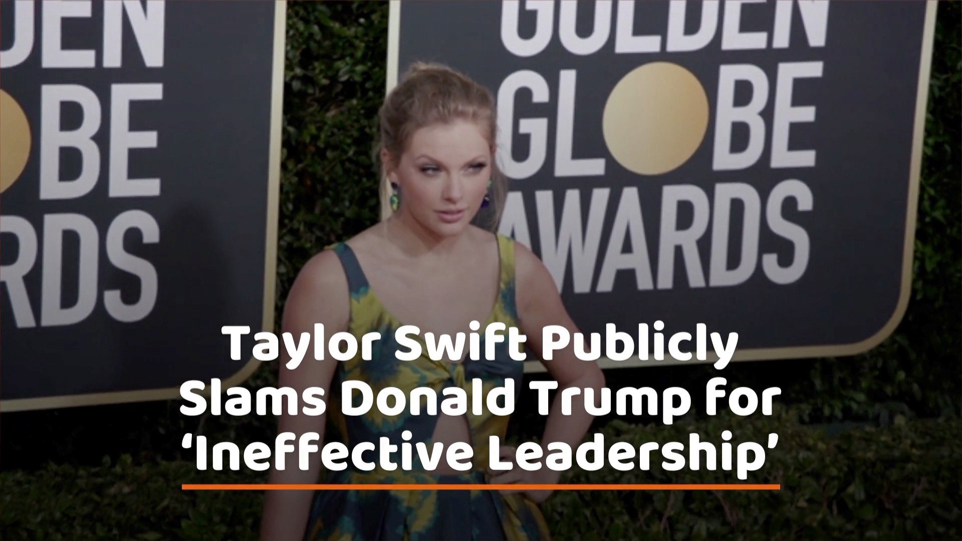 Taylor Swift Talks Politics