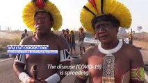 Brazil's Kayapo people block trans-Amazonian road to protest virus crisis, deforestation