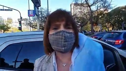 Bullrich en la marcha anticuarentena