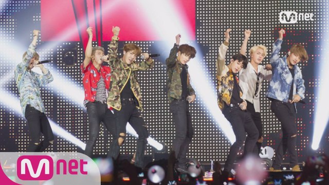[KCON 2016 France×M COUNTDOWN] 방탄소년단 (BTS) _ What am I to you (INTRO) + 쩔어 (DOPE)