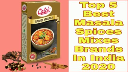 Top 5 Best Masala Spices Mixes Brands In India 2020