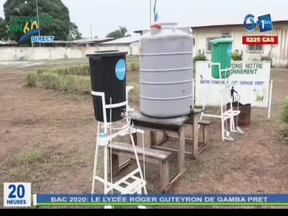 RTG / BAC 2020- Le lycée Roger GUTEYRON de GAMBA prêt