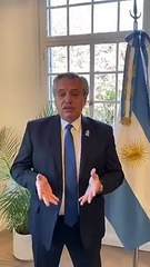 Alberto Fernández: "Estar unidos en este tiempo es definitivamente imperioso"
