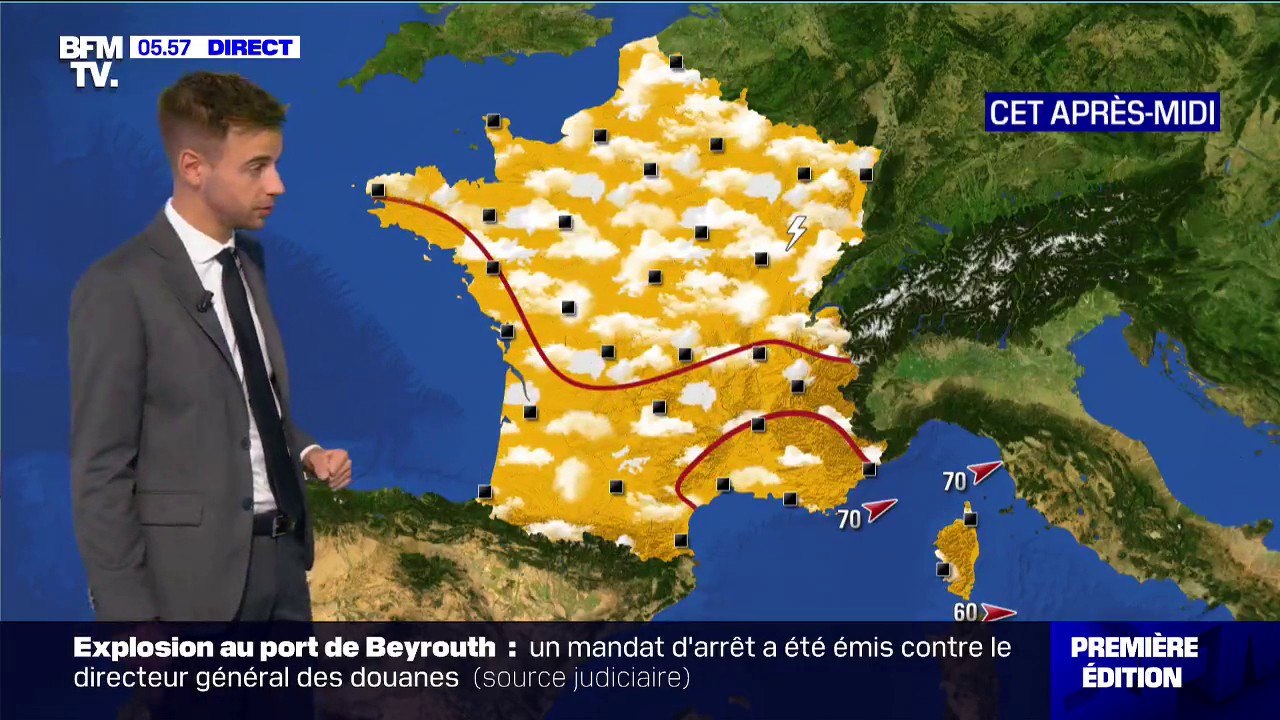 Un temps globalement ensoleillé malgré quelques averses ce mardi