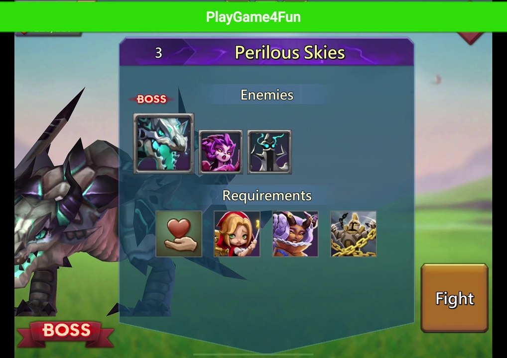 Lords Mobile -F2P- Stage 3 - Perilous Skies (Lowest Castles)