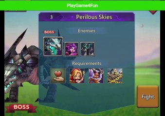 Lords Mobile -F2P- Stage 3 - Perilous Skies (Lowest Castles)