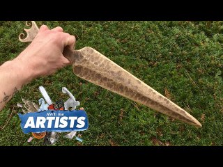 Forging a Bronze Dagger - David Delagardelle - AWE Me Artists Series