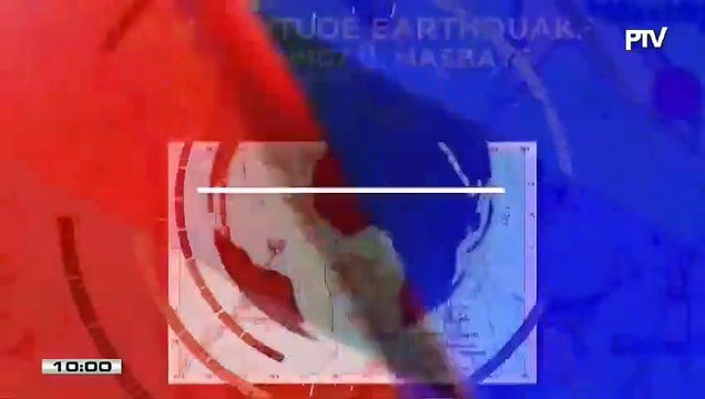 #PTVBalitaNgayon: Masbate, niyanig ng magnitude 6.5 na lindol