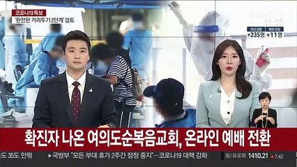 확진자 나온 여의도순복음교회, 온라인 예배 전환