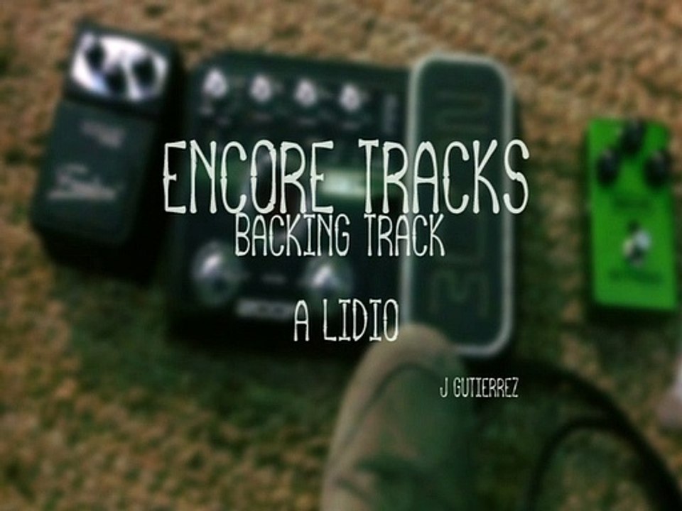 Backing track A - Lidio (No Bass)