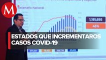 BCS y Zacatecas, con mayor incremento de incidencia de covid-19 en últimas semanas