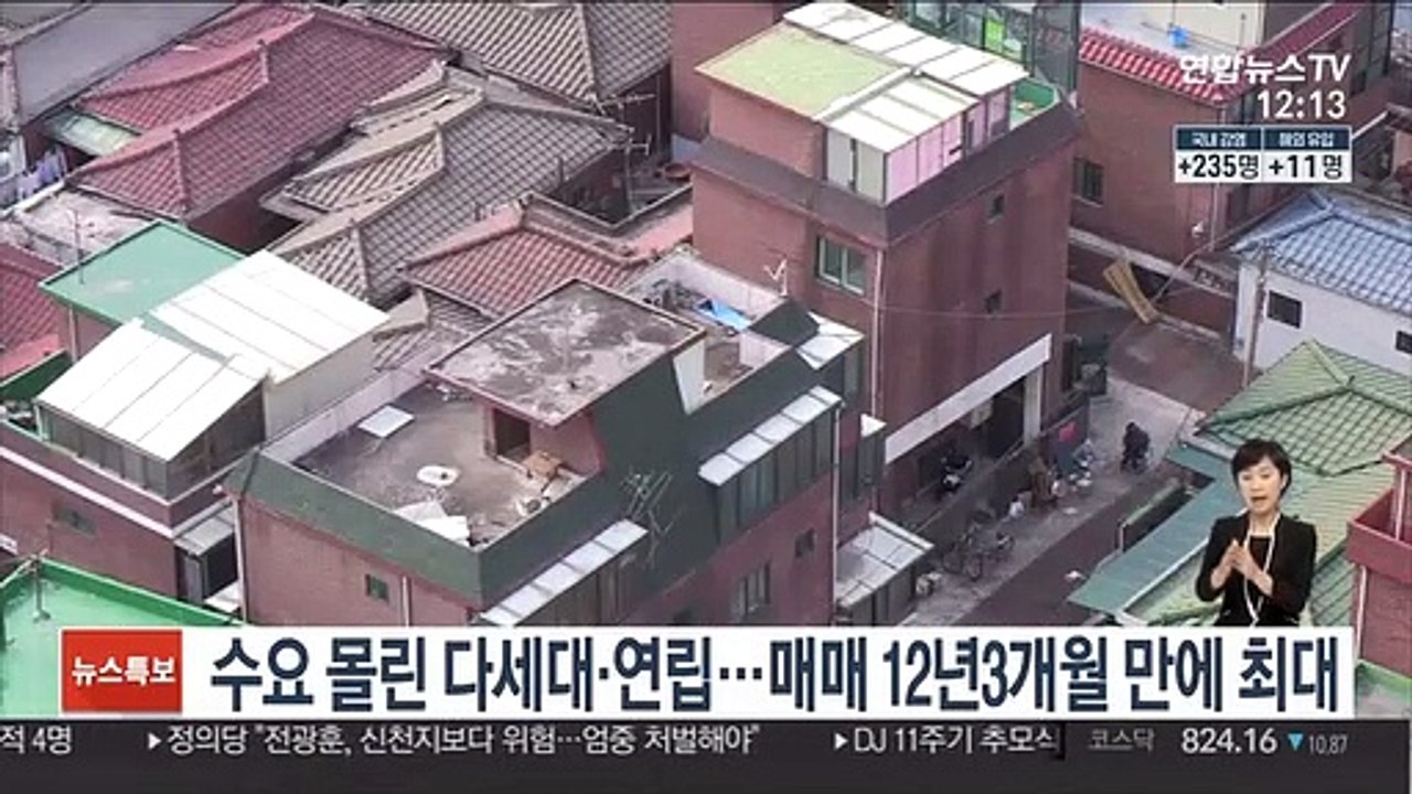수요 몰린 다세대·연립…매매 12년3개월 만에 최대