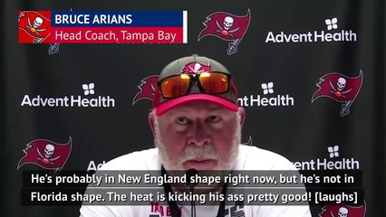 Gronkowski's never sweated as much in his life - Bucs coach