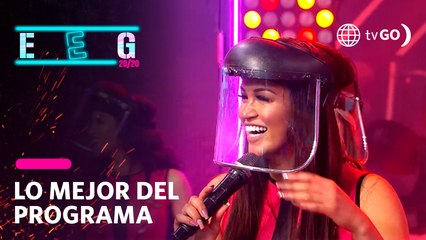 EEG 2020: Jota Benz dejo sin palabras a Angie Arizaga "Tiemblas cada vez que te beso"