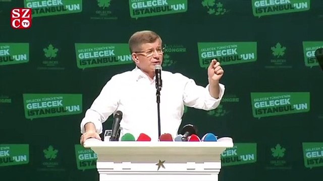 Davutoğlu o konuşmasını hatırlattı: Kanal İstanbul’da arsa kapatma derdine düşenin…