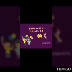 Fun with colours: Colours name and it's recognition