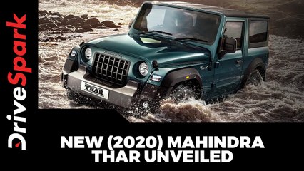 New (2020) Mahindra Thar Unveiled|Specs, Features, Variants & Other Details