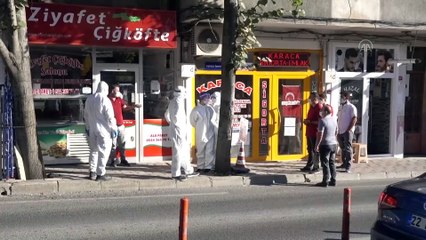 Karantinada olması gereken çiğ köfteci satış yaparken yakalandı - KIRKLARELİ