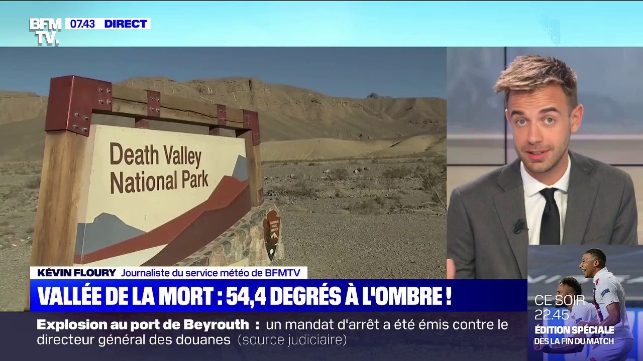 54,4°C relevés dans la Vallée de la Mort aux États-Unis: un record mondial ?