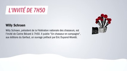 Willy Schraen : "Arrêtons d'emmerder les Français, arrêtons d'emmerder les ruraux, laissons les gens tranquilles : une fois que ça n'a pas d'impact sur les autres, ça dérange qui ?"