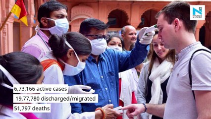 With 55,079 fresh cases India's COVID-19 tally crosses 27-lakh mark