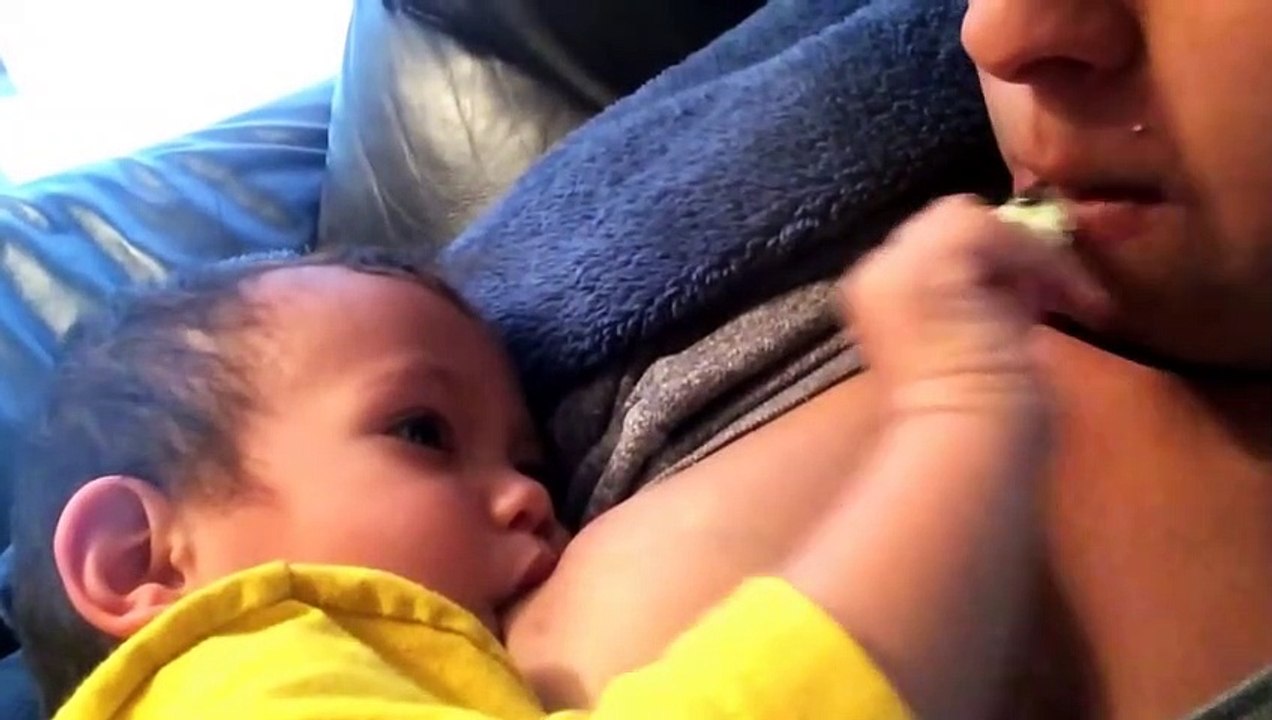 ASMR BREASTFEEDING