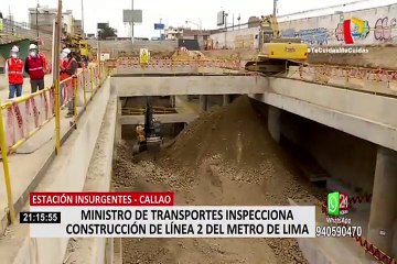 Metro de Lima: reinicio de obras de la Línea 2 reactivó 12,000 empleos