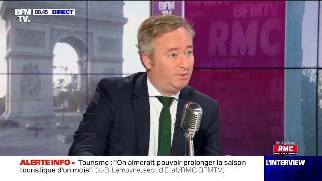 Jean-Baptiste Lemoyne sur le tourisme: À Paris, la situation est particulièrement préoccupante