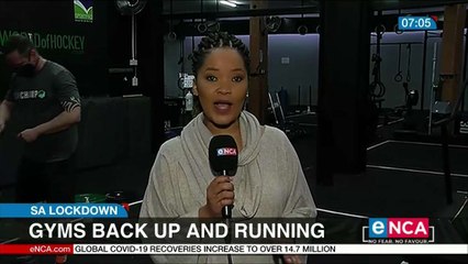 Gyms back up and running
