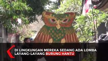 Perlombaan Layangan Burung Hantu Dalam Rangka Peringati Hari Kemerdekaan Indonesia