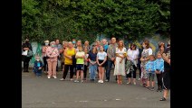 Blessing of the Mural for Sister Clare Crockett in her native Derry, Ireland