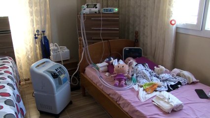 SMA hastası Umut bebek, hayata tutunmak için ilacını bekliyor